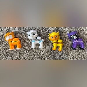 PAW Patrol Cat Pack Figures - Wild, Rory, Leo & Shade